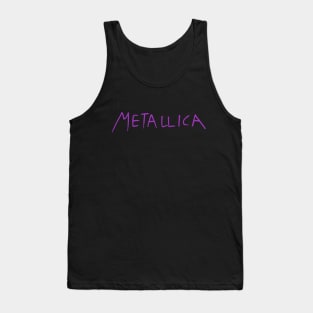 Beavis Cosplay Band Shirt Costume - Purple Tank Top